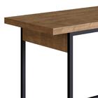 Banco 2 Lugares 110cm Est Aço Steel Quadra 27918 Vermont Arte