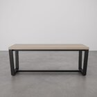 Banco 2 Lugares 120cm Estilo Industrial Concept Cabecasa Made