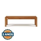 Banco 2 Lugares 138cm Madeira Maciça Primavera Cabecasa Madei