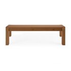 Banco 2 Lugares 138cm Madeira Maciça Primavera Cabecasa Madei