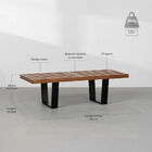 Banco 2 Lugares George Nelson - Preto