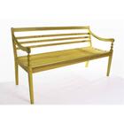 Banco 2 Lugares Varanda Stain Amarelo