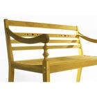 Banco 2 Lugares Varanda Stain Amarelo