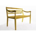 Banco 2 Lugares Varanda Stain Amarelo