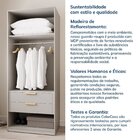 Banco 2 Portas 80cm Jade Cabecasa Madeiraoriginals Branco Fos