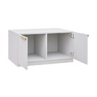 Banco 2 Portas 80cm Jade Cabecasa Madeiraoriginals Branco Fos