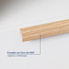 Banco 2 Portas 80cm Jade Cabecasa Madeiraoriginals Branco Fos