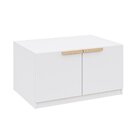 Banco 2 Portas 80cm Jade Cabecasa Madeiraoriginals Branco Fos