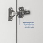 Banco 2 Portas 80cm Jade Cabecasa Madeiraoriginals Branco Fos