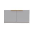 Banco 2 Portas 80cm Jade Cabecasa Madeiraoriginals Cinza Urba