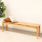 Banco 3 Lugares 135cm Madeira Maciça Seiva Cabecasa Madeiraor