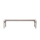 Banco 3 Lugares Em Alumínio 180cm Solar Champagne