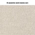 Banco  Mh-5347 Herval 155 Cm Madeira Amêndoa Assento Estofado