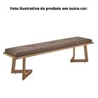 Banco  Mh-5347 Herval 155 Cm Madeira Amêndoa Assento Estofado