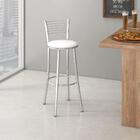 Banco Abuja Cromada E Branco