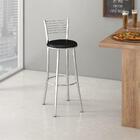 Banco Abuja Cromada E Preto