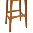 Banco Alto Confort Madeira Maciça Assento Anatômico Estofado