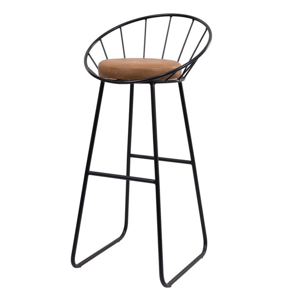 Banco Alto Sunset Banqueta Estofada Balcão Cozinha Churrasque