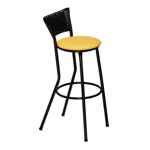 Banco Americano Alta Bar Bistro De Junco Fibra Sintetica Amar