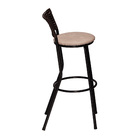 Banco Americano Alta Bar Bistro De Junco Fibra Sintetica Arei