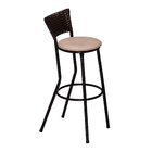 Banco Americano Alta Bar Bistro De Junco Fibra Sintetica Arei