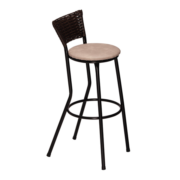 Banco Americano Alta Bar Bistro De Junco Fibra Sintetica Arei