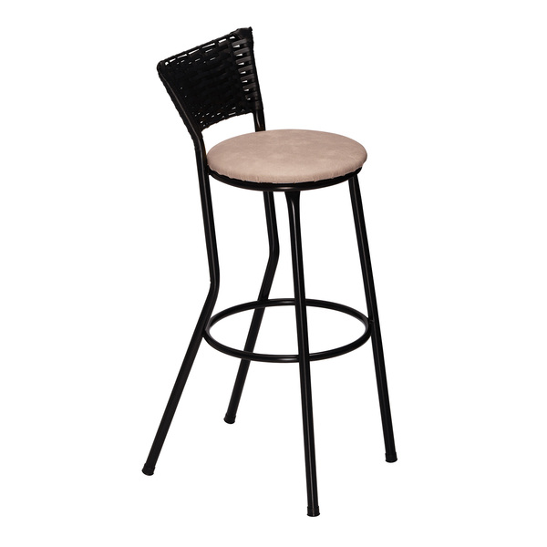 Banco Americano Alta Bar Bistro De Junco Fibra Sintetica Arei