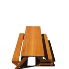 Banco Angelim + Par De Banquetas - 1,6 Metros