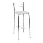 Banco Argel Cromada E Branco