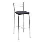 Banco Argel Cromada E Preto