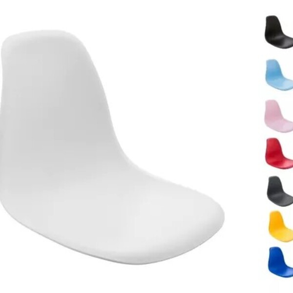 Banco Assento Cadeira Charles Eames Eiffel Polipropileno - Br