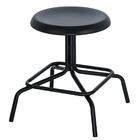 Banco Baixo Cozinha Industrial Loft Aço Giratório 45 Cm Bolt