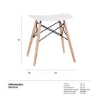 Banco Baixo Eames - Branco