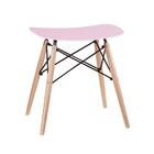 Banco Baixo Eames - Rosa