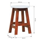 Banco Baixo Zeta Branco