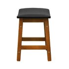 Banco Baixopuff Confort Madeira Maciça Assento Anatômico Esto