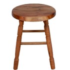 Banco Banqueta Banquinho Baixo Madeira Maciça Rústica