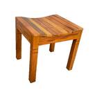 Banco Banqueta De Jardim Varanda Sala Piscina 1 Lugar Madeira