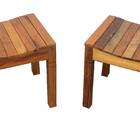 Banco Banqueta De Jardim Varanda Sala Piscina 1 Lugar Madeira