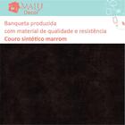 Banco Banqueta Redonda 3 Pés Marrom