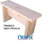 Banco Banquinho Acampamento Ou Infantil Madeira Maciça 40x22x