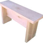 Banco Banquinho Acampamento Ou Infantil Madeira Maciça 40x22x