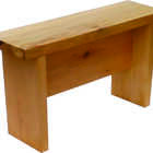 Banco Banquinho Acampamento Ou Infantil Madeira Maciça 40x22x