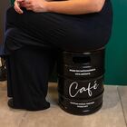 Banco Barril De Café Coffee Time