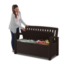 Banco Baú Bench Marrom