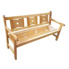 Banco Colonial 3 Lugares Madeira Maciça