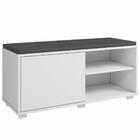 Banco Com Almofada E 1 Porta Bmu 253 - Brv Móveis