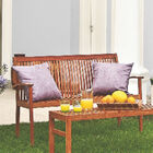 Banco Com Encosto 4 Lugares Madeira Jatoba Natural  Fitt Tram