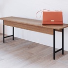 Banco Com Estrutura Aço Artetube 132x34