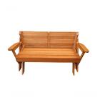 Banco Com Stain Osmocolor + Apoio De Braços - 1,5 Metros